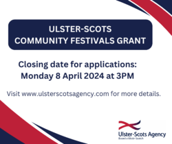 Ulster-Scots Agency Opens Community Festivals Grant picture
