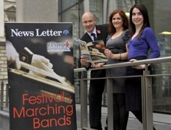 Agency working in partnership with the News Letter for the Festival of Marching Bands 2011 picture