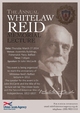 Annual Whitelaw Reid Memorial Lecture this Thursday
