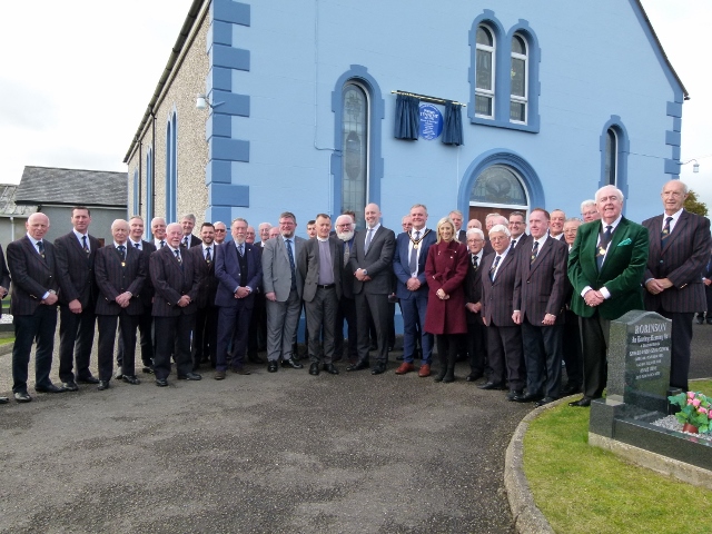 Rev William Tennent Celebrated with Blue Plaque preview