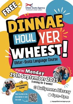 Sign Up: New Ulster-Scots Language Course picture